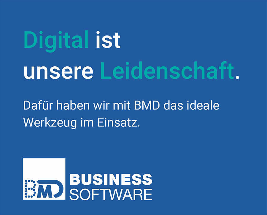 Digital ist unsere Leidenschaft, René Nachbaur und BMD Business Software